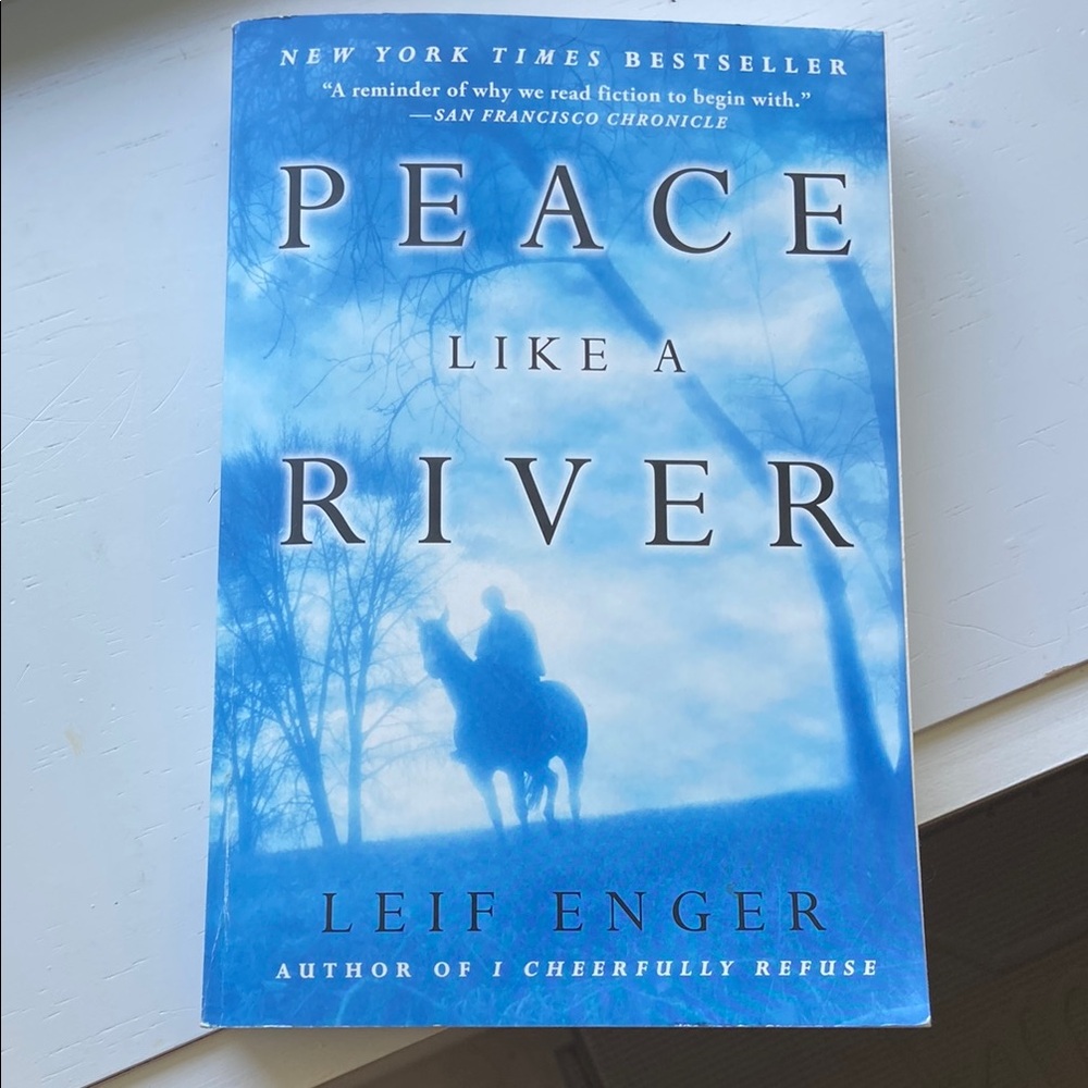 🔥 4/$20 Peace Like a River Softcover book by Leif Enger